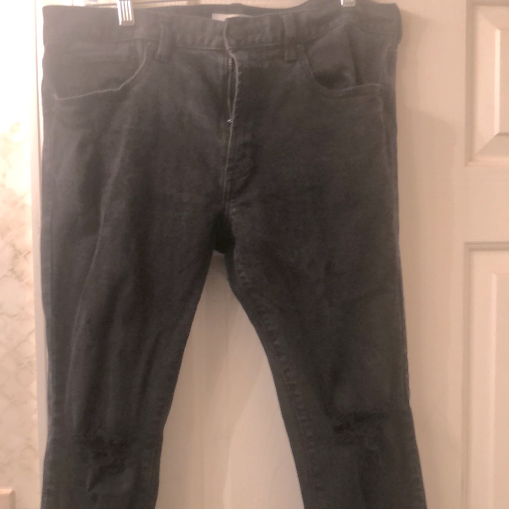 PacSun 34 x 30 black ripped skinniest jeans